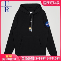 nasa hoodie women 2021 New loose thin plus velvet Spring and Autumn Winter lovers coat tide ins