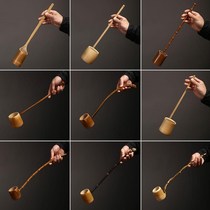 Wine spoon long-handled wine household small bamboo products wine drinking machine wine hanging water spoon handmade