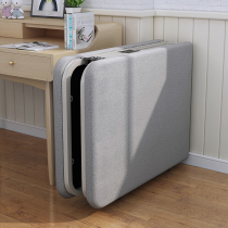 Folding bed plate single household escort lunch bed office simple hard board wooden bed economical