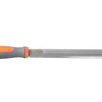 GD steel shield S099201-S099204 two-color rubber handle coarse tooth semi round File 6 8 10 12 inch fitter file