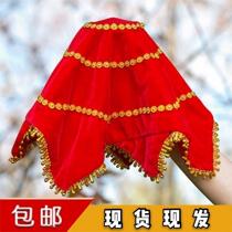 Handkerchief flower dance handkerchief Two people turn professional thickening Tohoku Seedlings Song Adult Handkerchief Perform Dancing Anise Towels