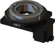 HKS precision hollow rotating platform hollow threading arbitrary automatic 360 angle positioning MTG130-10-N