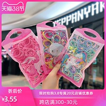 Dog tie hair accessories pet hair accessories Hairband leather band does not hurt hair Teddy princess than bear accessories rubber band floral headdress