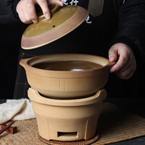 Old-fashioned small charcoal stove household charcoal fire boiler soup casserole clay carbon stove Chinese side stove heating port style