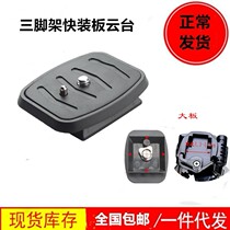 Tripod head fast loading plate Yunten 888668690590 Weifeng 3520 Tripod Accessories Camera Quick Detached Base