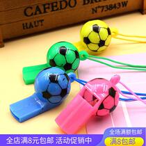 World Cup Games cheering on wee prop Referees Whistle Soccer Match Kids Toy Football Trumpets