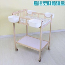 Diaper box storage box New 2021 put diaper storage box trash can baby bedside hanging box diaper baby bottle