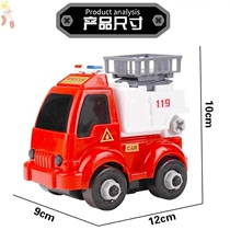 Children Toys Detachable Assembly Engineering Car Boy Hands-on Puzzle 2-3-5 Year Old Knock-down Nut Suit Toy