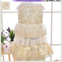 Water dispenser cover dust cover Fabric lace drinking bucket cover Tea household living room modern simple bucket cover