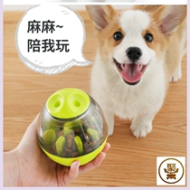 Dog boredom artifact IQ educational toys PET toy ball leaky food device Cat bite-resistant tumbler snack swing ball
