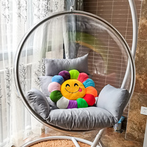 Zili bubble chair Net red hanging chair space acrylic courtyard swing outdoor transparent rocking chair balcony ins hanging basket