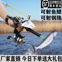 Special slingshot for fish shooting fishing dart fish shooting device multi-function set full set of slingshot racks fishing dart fishing arrow fishing arrow