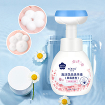 Children Flowers Foam Hand Sanitizer Gently Nourishing Press Blister Easy To Clean Large Capacity Home Replacement