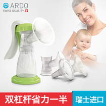 Ardo Ando Easy manual unilateral breast pump portable and efficient postpartum breast pump mute hand press style large suction