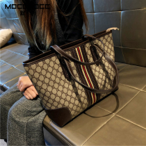 Light luxury brand large capacity tote bag Autumn Winter bag 2021 new shoulder Womens bag senior portable child