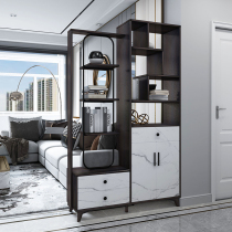 Light luxury home partition foyer cabinet Shoe cabinet entrance Simple modern living room partition storage entrance screen hall cabinet