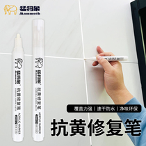 Mammoth Elephant Beauty Sewn Pen Tile Floor Tiles Special Anti-Yellow Beauty Stitches Construction Tool Slit Repair Speed Dry Patch Color Pen
