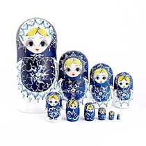 Sleeve Doll Toy Girl Handmade Russian Jacket 10 Floors China Wind Kids Toys Girls Cute Doll Crafts