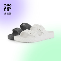 DUOZOULU walk more 2021 summer new buckle sandals mens and womens slippers womens summer wear domestic shoes