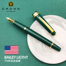 United States CROSS official flagship store pen Baili light mens girls high-end exquisite custom lettering Birthday gift Students special practice word gift box set Writing fairy