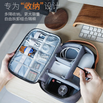 Applicable headphone package containing bag digital accessories data line protection bag finishing bag u pan small bag card bag carry-on bag kraft paper hanging bag portable mini wired headphone containing box