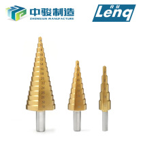 3PCs drill bit hexagon shank step drill step drill 4-12 4-20 4-32 straight groove pagoda drill bit