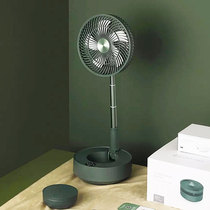 edon folding fan floor-to-ceiling household air circulation fan Wireless silent suspension electric fan charging desktop