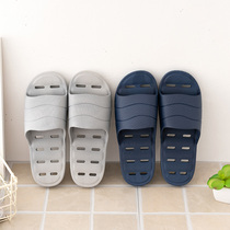 Toilet slippers female non-slip shower shower hollow bathhouse quick-drying bathroom slippers wholesale household Four Seasons Universal