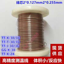 Omega thermocouple temperature measuring line K-type thermometer line GG TT-K-30 36 24-SLE temperature sensing line test line