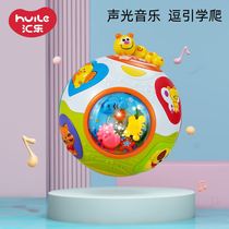  Tandem Transfer 938 Sports Transfer Balls Infants Early Education Music Rolling Babies Learn Crawl Electric Toys 12