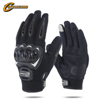 Hong Kong Cyclegear Locomotive Gloves Motorcycle Mobrigade Equipped with Touch Screen Four Seasons Light Non-slip Gloves