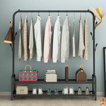 Drying rack floor-to-ceiling folding indoor single pole bedroom household hanger coat rack simple clothes drying rack