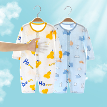 Baby clothes First-born one-piece clothes womens baby long sleeve khays pure cotton thin air conditioning suit pyjamas climbing to summer