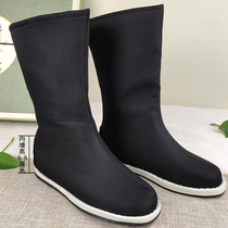 In ancient costumes heightened boots cos Hanfu soap boots men and women wedding shoes officers and soldiers boots costume photography anime cloth boots props