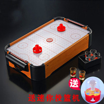 Snooker table hockey desktop fun toy parent-child childrens football machine interactive puzzle gift for two mini