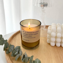 ins romantic scented candle natural plant wax oil soothe the nerves and sleep fragrance bedroom glass ornaments gift