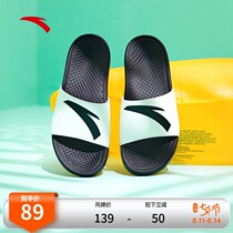 Anta couple slippers mens shoes womens shoes 2021 summer new official outdoor wear cool slippers tide sports beach shoes