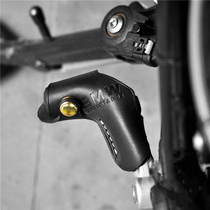 BMW take iron hanging gear cover motorcycle gear gear protective sheath Triumph retro retrofit gear lever cover genuine leather leather sheath black