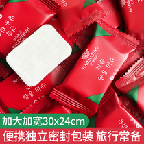 Compression wash towel disposable cotton cleansing thick large particles travel portable towel tourist artifact hotel use