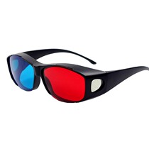 Storm audio and video 3D glasses Computer mobile phone Red and blue TV movie 3D stereoscopic glasses Eyes myopia universal