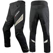 Riding suit Mens motorcycle motorcycle suit Drop-proof racing suit Knight equipment four seasons waterproof removable cotton liner breathable