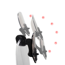 Suitable for Dayang V Sharp 300 Dayang 200 PullIng Tianpeng Modified high small windshield Adjustable small windshield