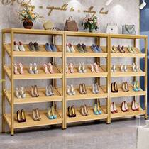 Shoe store shoe rack display shelf commercial multi-layer floor window childrens shoe rack bag physical store combination display rack