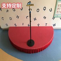 Small stage performance kindergarten platform host dance stage performance stage semi-circular classroom teaching platform