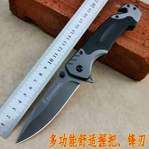 Multifunctional outdoor folding knife stainless steel car fishing field survival knife portable knife