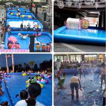 Inflatable pool Large outdoor catch fish pool Bubble bubble lying pool Inflatable touch fish pool Childrens fishing pool fish pool