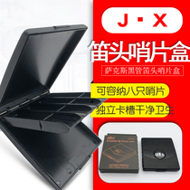 solo midrange treble tenor saxophone Post storage box black tube clarinet Universal Portable Reed box