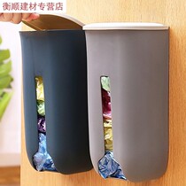 Garbage bag collection container finishing Douyin same wall hanging fresh bag collector storage box plastic