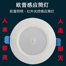 Induction cartridge lamp led sound control light sensation infrared human sensing radar corridor Xuanguan smallpox OpuKonglamp Haoru