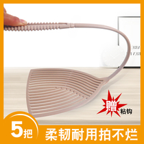 Creative fly swatter household thickened swatting is not bad flexible and durable manual swatter long handle insect repellent mosquito and fly artifact